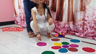 Holi special: भाई ने होली पर खूब रंग लगाया और खूब गांड चुदाई की| साफ हिंदी आवाज़ में Video