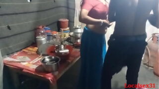 Indian Village House Wife sex In Outdoor Kitchen Video